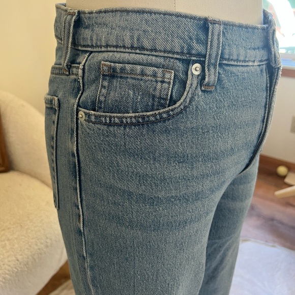 Straight fit high rise jeans - Picture 5 of 7